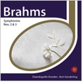 シュターツカペレドレスデン Brahms Symphony No 2 No 3 Kurt Sanderling cond