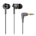 audio-technica インナーイヤーヘッドホン ATH-CK350M グレー