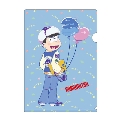 おそ松さん × TOWER RECORDS A4クリアファイル カラ松(ブルー)