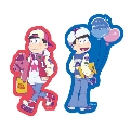 おそ松さん × TOWER RECORDS ステッカー(おそ松+カラ松)