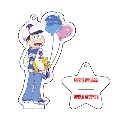 おそ松さん × TOWER RECORDS アクリルキーホルダー(スタンド付き)カラ松(ブルー)