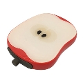 フルーバ モバイルバッテリー4000mAh/リンゴ