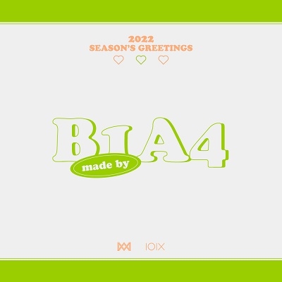B1A4 2022 SEASON'S GREETINGS [made by.B1A4] ［CALENDAR+DVD+GOODS］