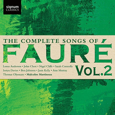 The Complete Songs of Faure Vol.2