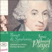 Ignaz Joseph Pleyel: Nonett & Symphonien Vol. 14