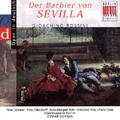 Rossini: Barber of Seville / Otmar Suitner, Ruth Putz, Peter Schreier, Hermann Prey