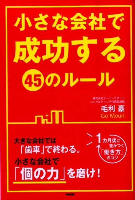 毛利豪/小さな会社で成功する45のルール