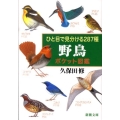 ひと目で見分ける287種野鳥ポケット図鑑 新潮文庫 く 35-1