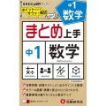 中1まとめ上手数学 ポイントだけをサクッと確認