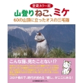 山登りねこ、ミケ 愛蔵カラー版 60の山頂に立ったオスの三毛猫