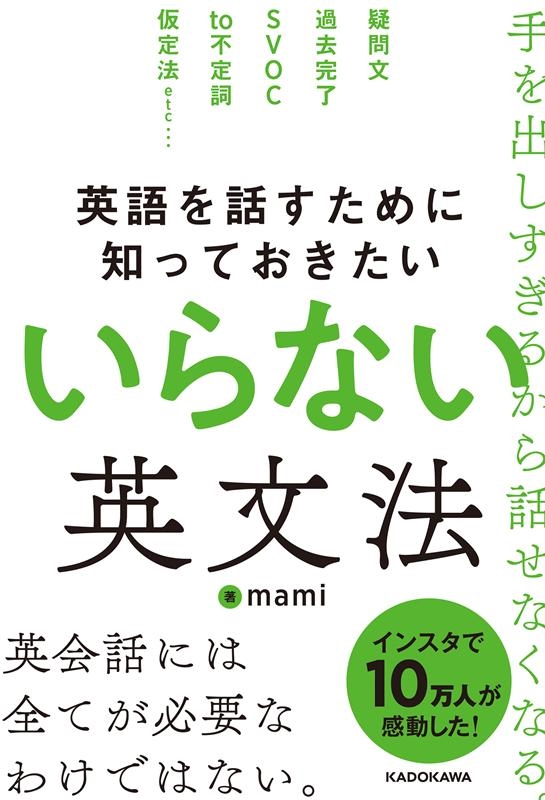 英語を話すために知っておきたいいらない英文法