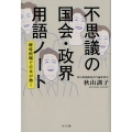 不思議の国会・政界用語ノート 曖昧模糊で日本が動く
