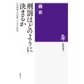 刑罰はどのように決まるか 市民感覚との乖離、不公平の原因