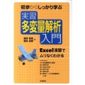 実習多変量解析入門 初歩からしっかり学ぶ Excel演習でムリなくわかる