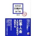 あたりまえだけどなかなかできない33歳からのルール