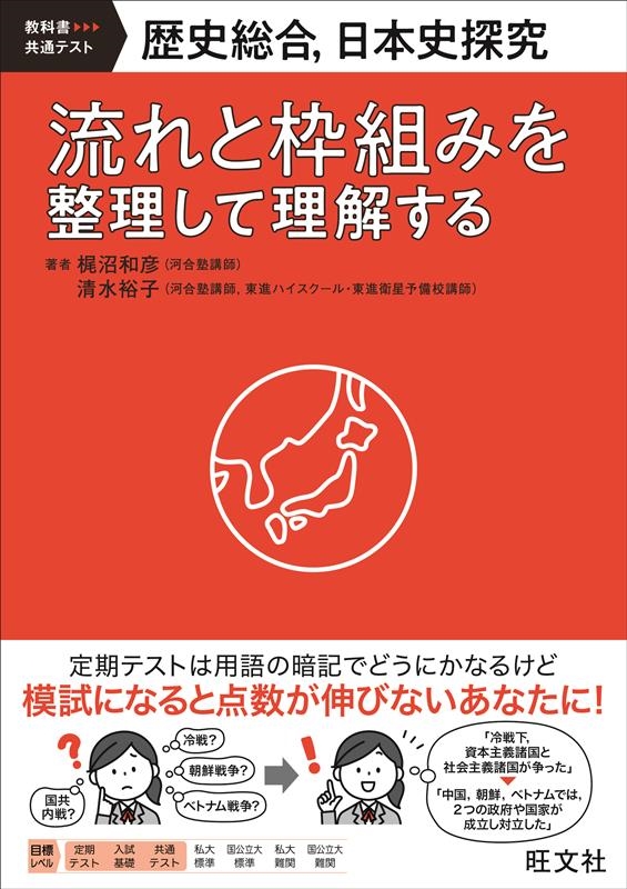 歴史総合、日本史探究 流れと枠組みを整理して理解する 教科書共通テキスト