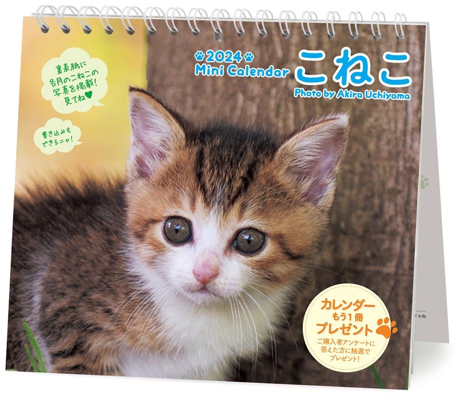 ミニカレンダーこねこ 2024 ミニカレンダーこねこ 2024