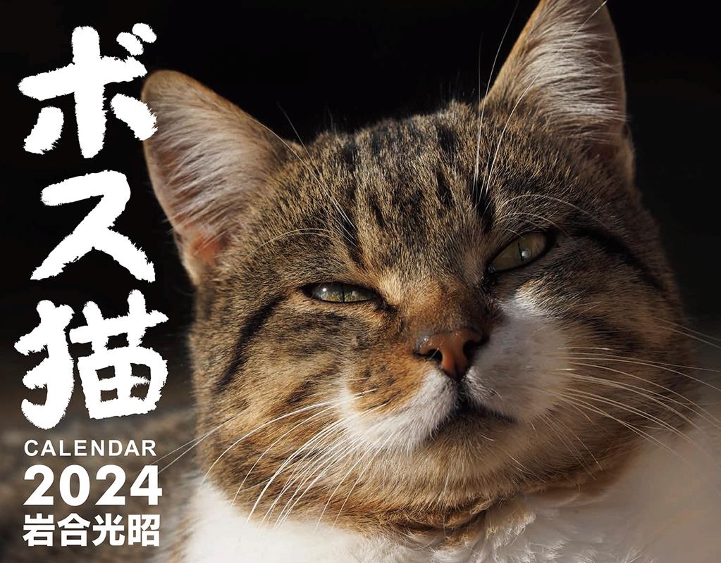 dショッピング |岩合光昭 「ボス猫カレンダー2024」 Calendar