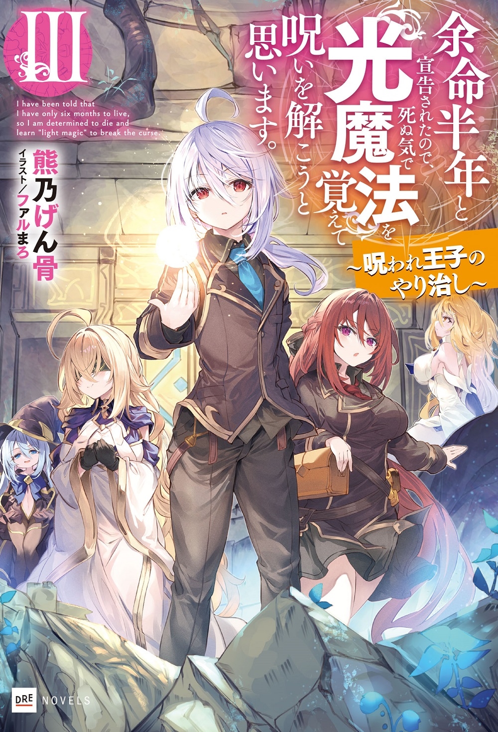 余命半年と宣告されたので、死ぬ気で『光魔法』を覚えて呪いを解 呪われ王子のやり治し DREノベルス く 1-1-3 余命半年と宣告されたので、死ぬ気で『光魔法』を覚えて呪いを解 呪われ王子のやり治し DREノベルス く 1-1-3