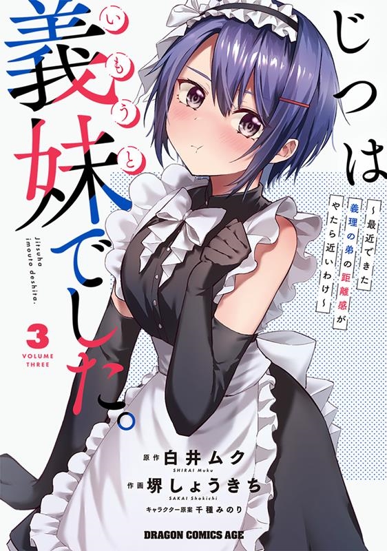 じつは義妹でした。~最近できた義理の弟の距離感がやたら近いわけ~ 3 ドラゴンコミックスエイジ じつは義妹でした。~最近できた義理の弟の距離感がやたら近いわけ~ 3 ドラゴンコミックスエイジ