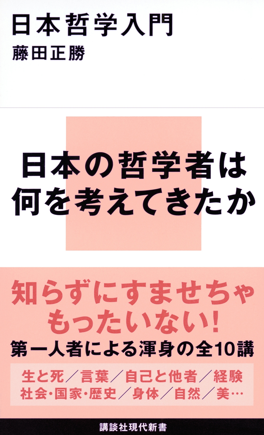 日本哲学入門 講談社現代新書 2733 日本哲学入門 講談社現代新書 2733