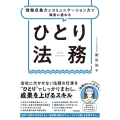 ひとり法務 情報収集力とコミュニケーション力で確実に進める