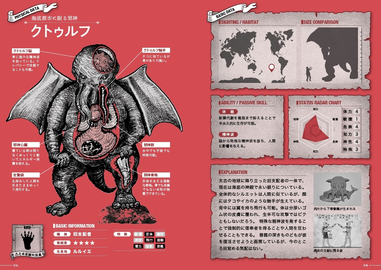 Amazon.co.jp: 図解 クトゥルフ神話 F‐Files eBook : 森瀬繚