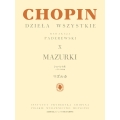 パデレフスキ編 ショパン全集 X マズルカ