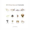 壁掛けカレンダー2025(リサ・ラーソン セラミックワークス)