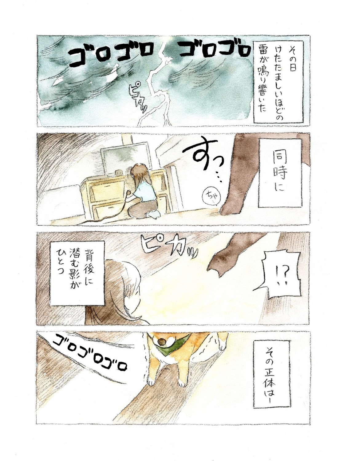 柴犬ぽんちゃん、今日もわが道を行く | 犬山 スケッチ |本