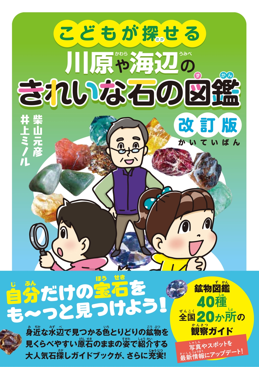 こどもが探せる川原や海辺のきれいな石の図鑑 改訂版 こどもが探せる川原や海辺のきれいな石の図鑑 改訂版