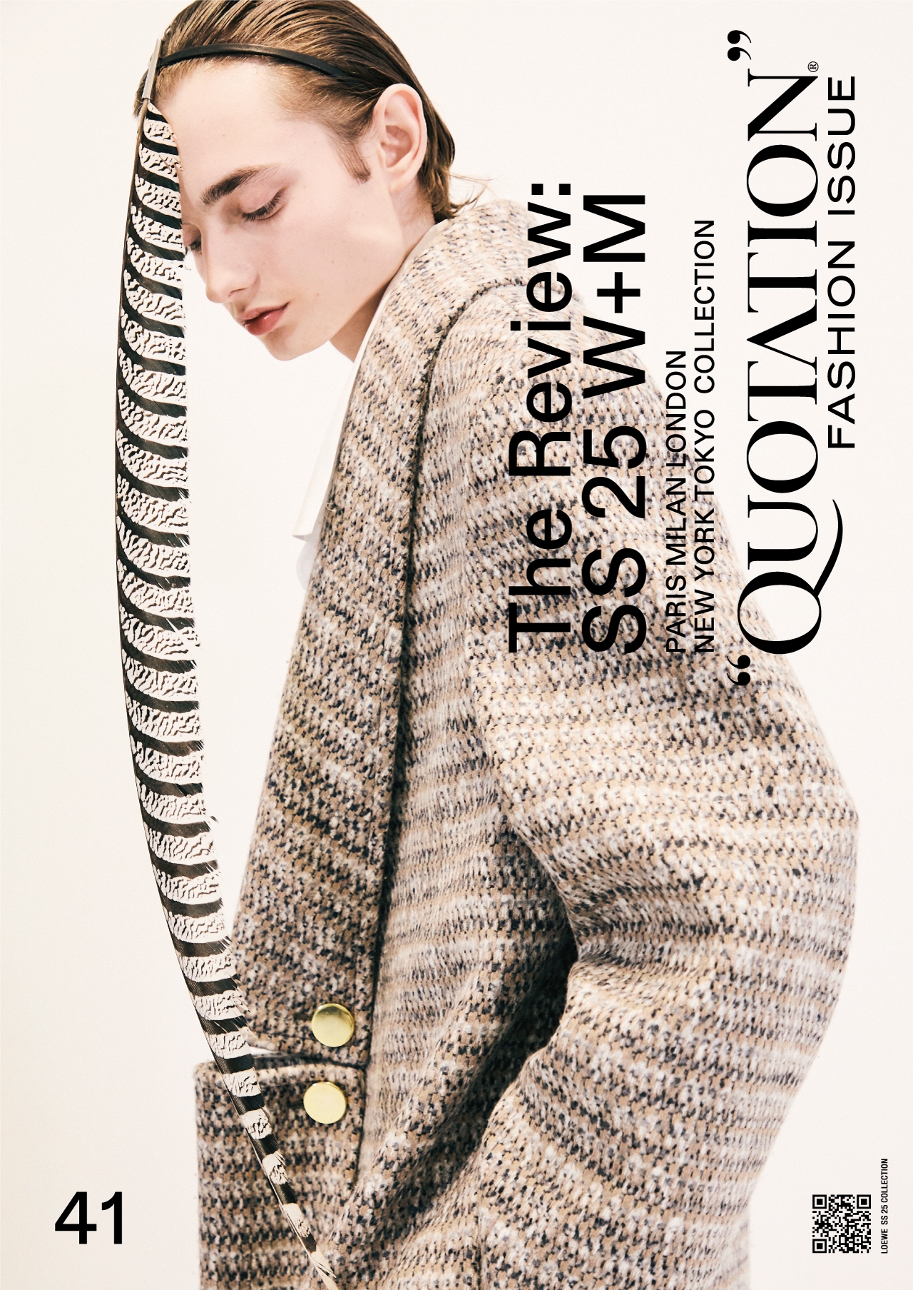 MATOI PUBLISHING/QUOTATION FASHION ISSUE The Review SS2025 W+M VOL.41[9784904431948]