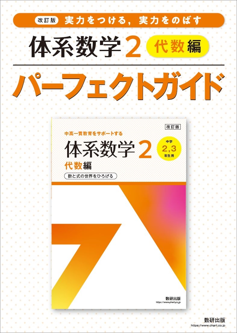 実力をつける、実力をのばす体系数学2 代数編 パーフェクト