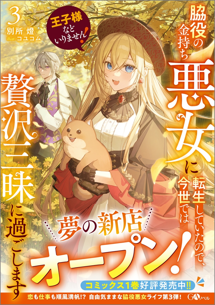 王子様などいりません!3 ~脇役の金持ち悪女に転生していたので、今世では贅沢三昧に過ごします~ 王子様などいりません!3 ~脇役の金持ち悪女に転生していたので、今世では贅沢三昧に過ごします~
