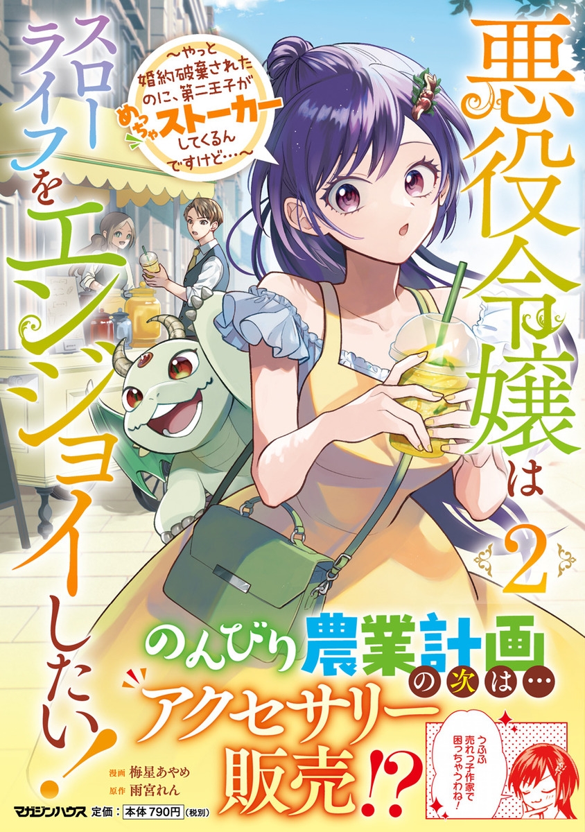 悪役令嬢はスローライフをエンジョイしたい!~やっと婚約破棄されたのに、第二王子がめっちゃストーカーしてくるんですけど…~ 2 悪役令嬢はスローライフをエンジョイしたい!~やっと婚約破棄されたのに、第二王子がめっちゃストーカーしてくるんですけど…~ 2