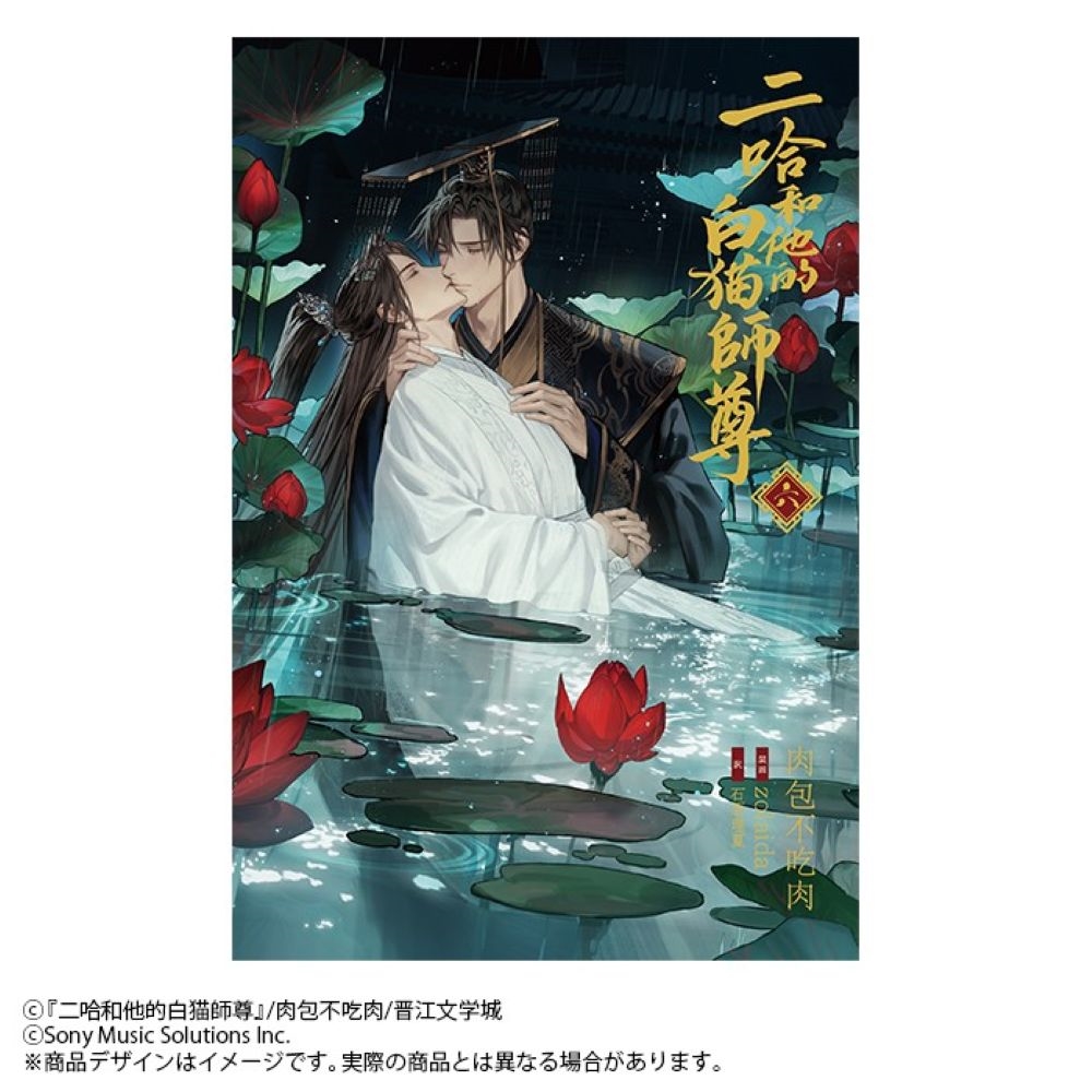 小説「二哈和他的白猫師尊」第6巻(ハスキーとかれのしろねこしずん)
