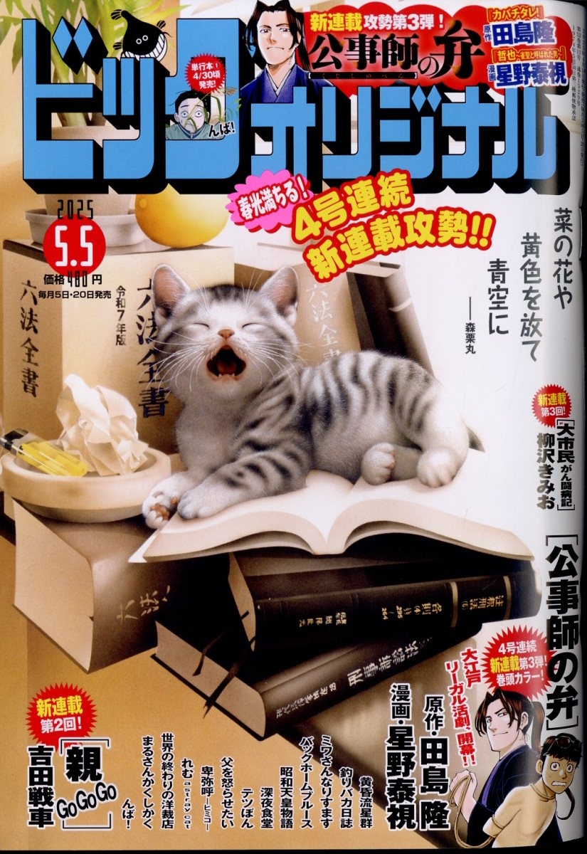dショッピング |「ビッグコミックオリジナル 2025年 5／5号 [雑誌