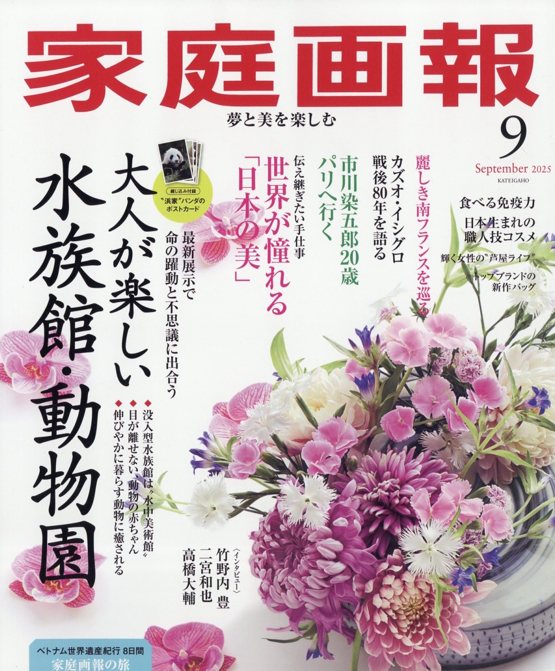 家庭画報 2025年 09月号 [雑誌]