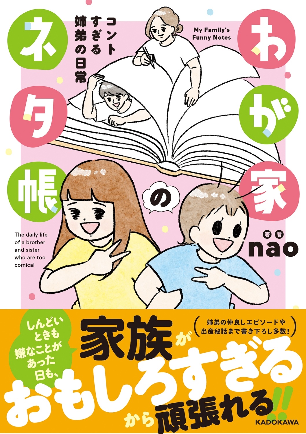 わが家のネタ帳 コントすぎる姉弟の日常