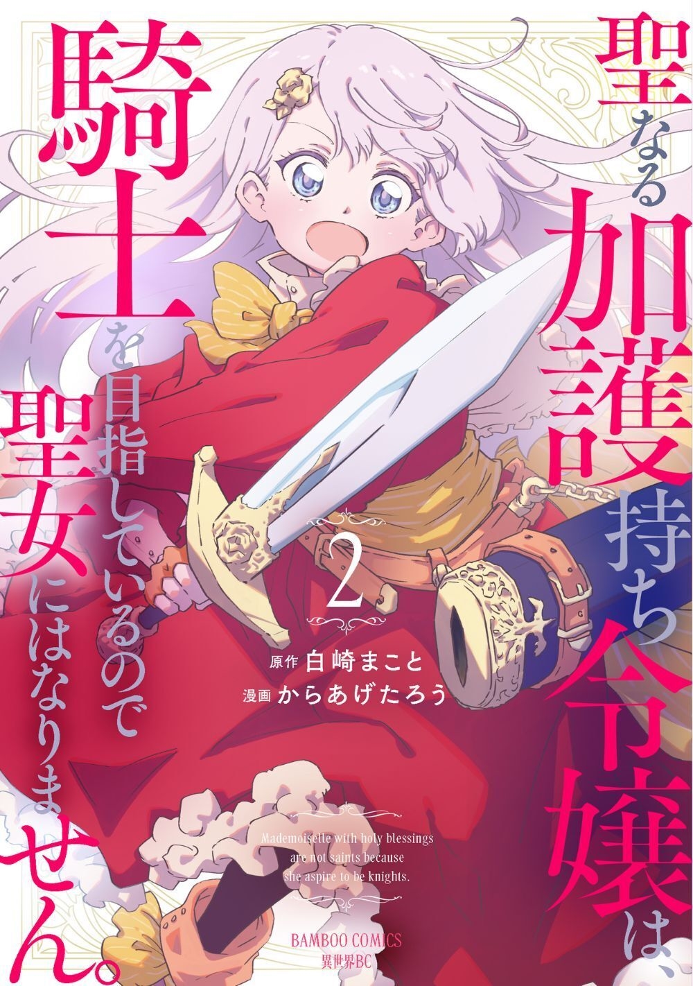 聖なる加護持ち令嬢は、騎士を目指しているので聖女にはなりません。 (2)