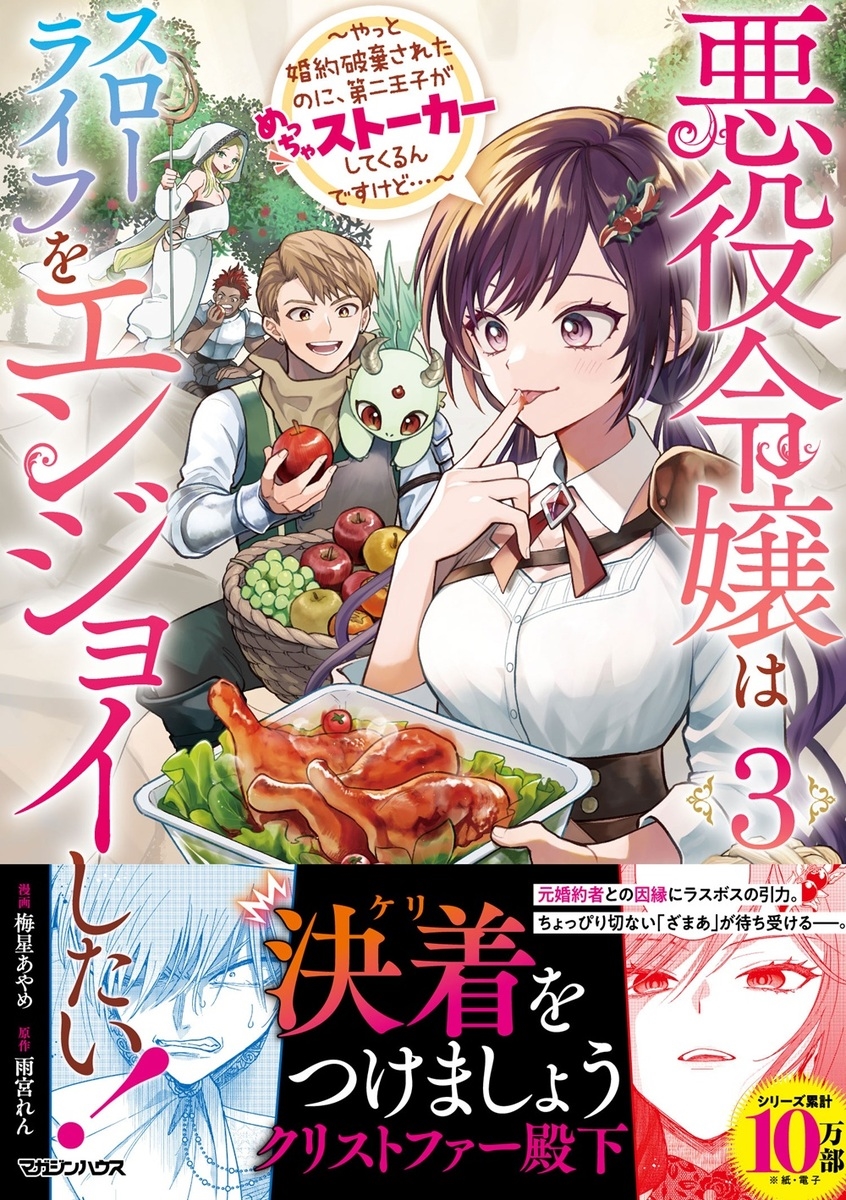 悪役令嬢はスローライフをエンジョイしたい!～やっと婚約破棄されたのに、第二王子がめっちゃストーカーしてくるんですけど…～ 3