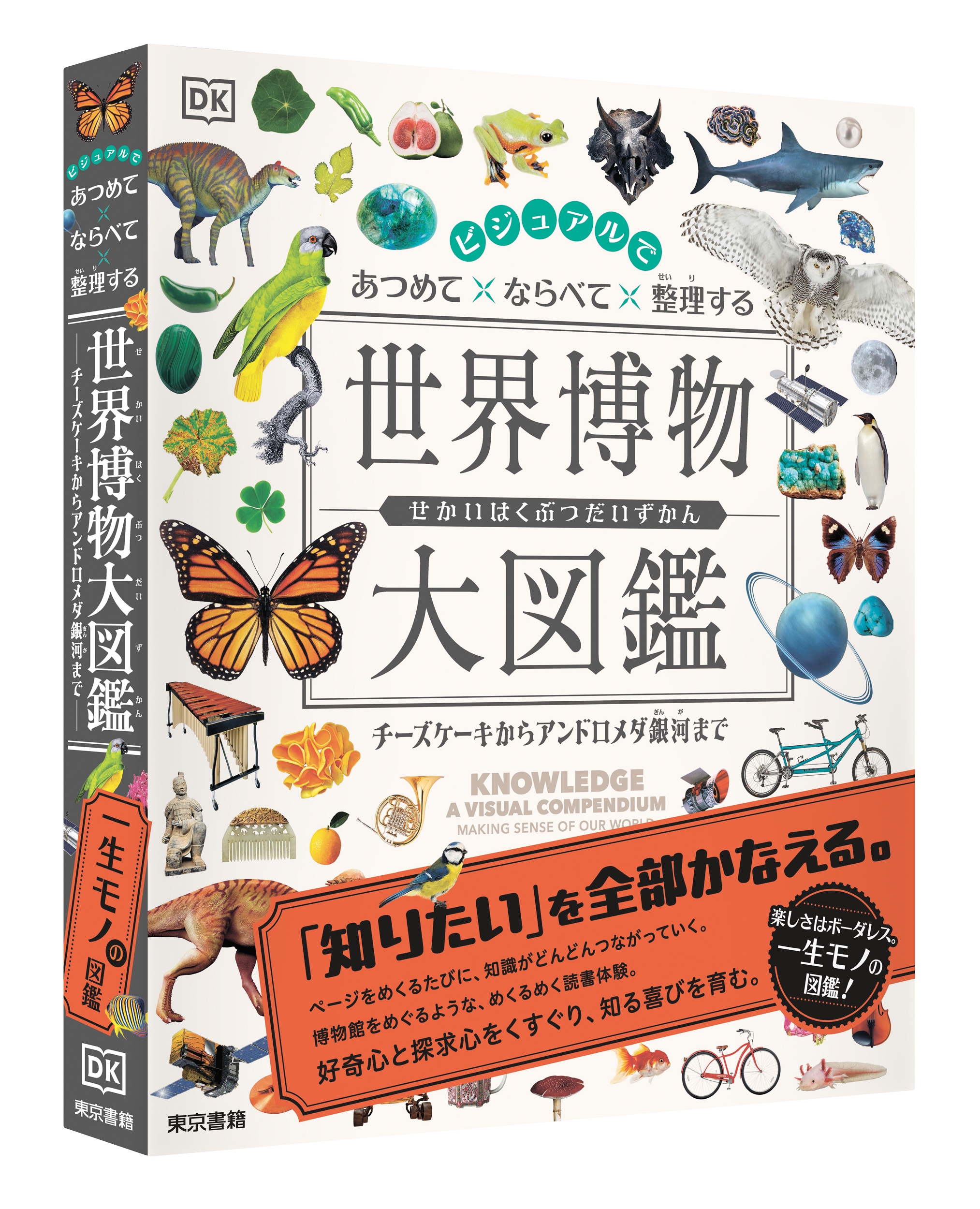 ビジュアルで あつめて ならべて 整理する 世界博物大図鑑 チーズケーキからアンドロメダ銀河まで ビジュアルで あつめて ならべて 整理する 世界博物大図鑑 チーズケーキからアンドロメダ銀河まで