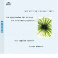 C.P.E. Bach: Symphonies for Strings Wq.182 / Trevor Pinnock(cond), English Concert