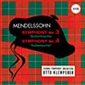 メンデルスゾーン: 交響曲第3番「スコットランド」&第4番「イタリア」 / オットー・クレンペラー, ウィーン交響楽団