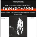 Mozart: Don Giovanni (3/7/1942) / Bruno Walter(cond), Metropolitan Opera Orchestra & Chorus, Ezio Pinza(Bs), Jarmila Novotna(S), etc
