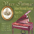 HUMMEL:PIANO TRIOS:VOCES INTIMAE
