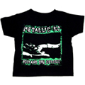 Iggy Pop 「Metallic KO」 T-shirt Black/Kids 5歳