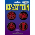 Led Zeppelin 4 Button Set B