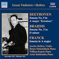 Beethoven:Violin Sonata No.9 "Kreutzer"/Brahms:Violin Sonata No.3/Franck:Violin Sonata
