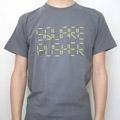 Squarepusher T-shirt Gray/Lady's Sサイズ